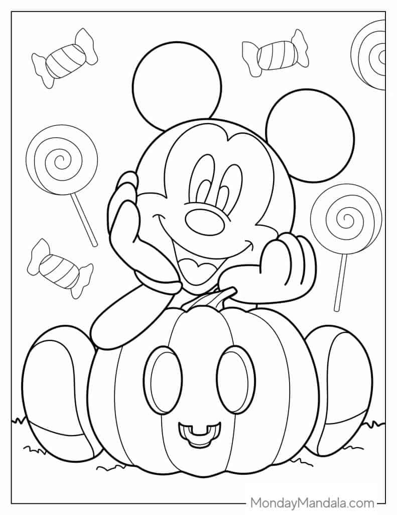 60 Pumpkin Coloring Pages (Free PDF ...