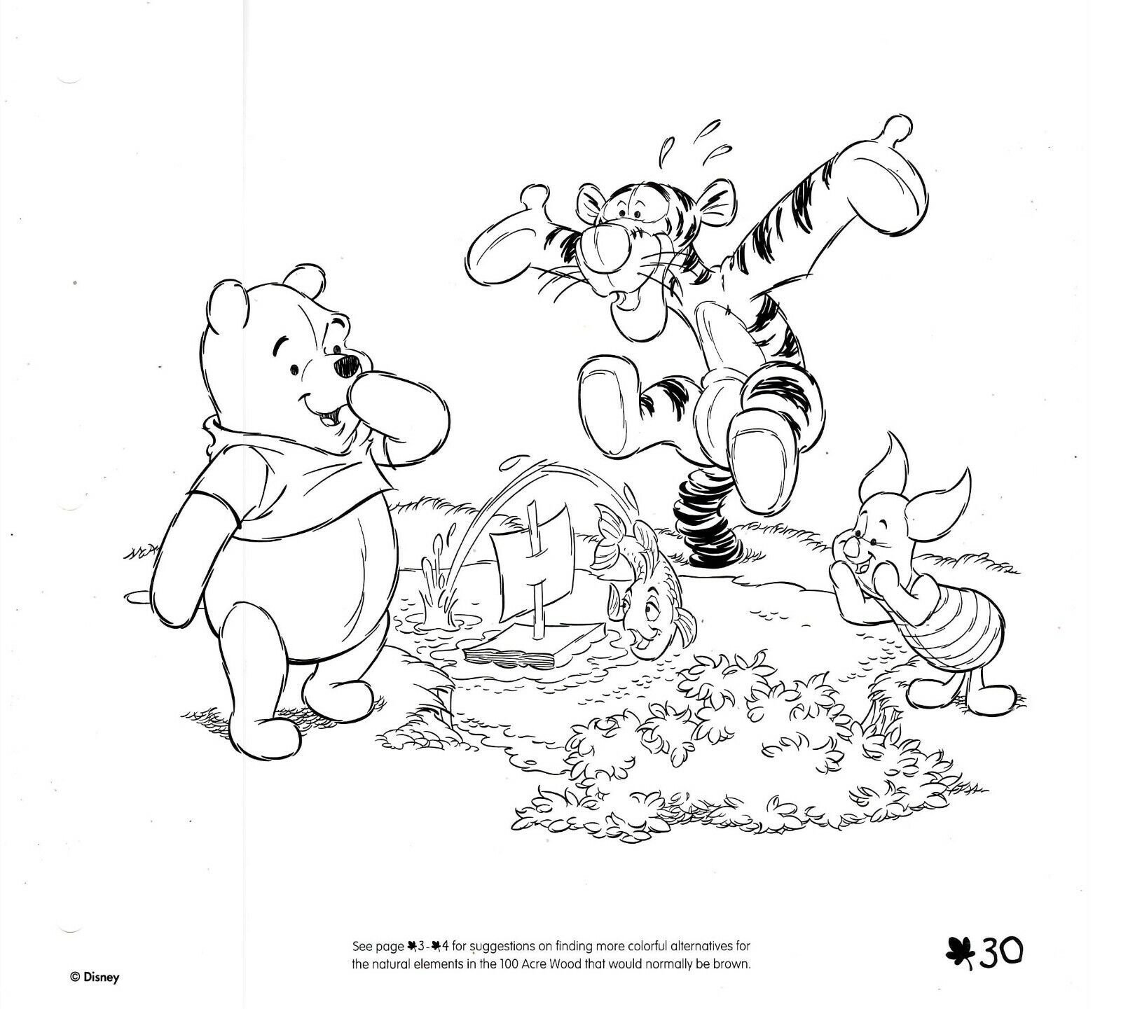 POOH Studio Copy Model Sheet Page ...