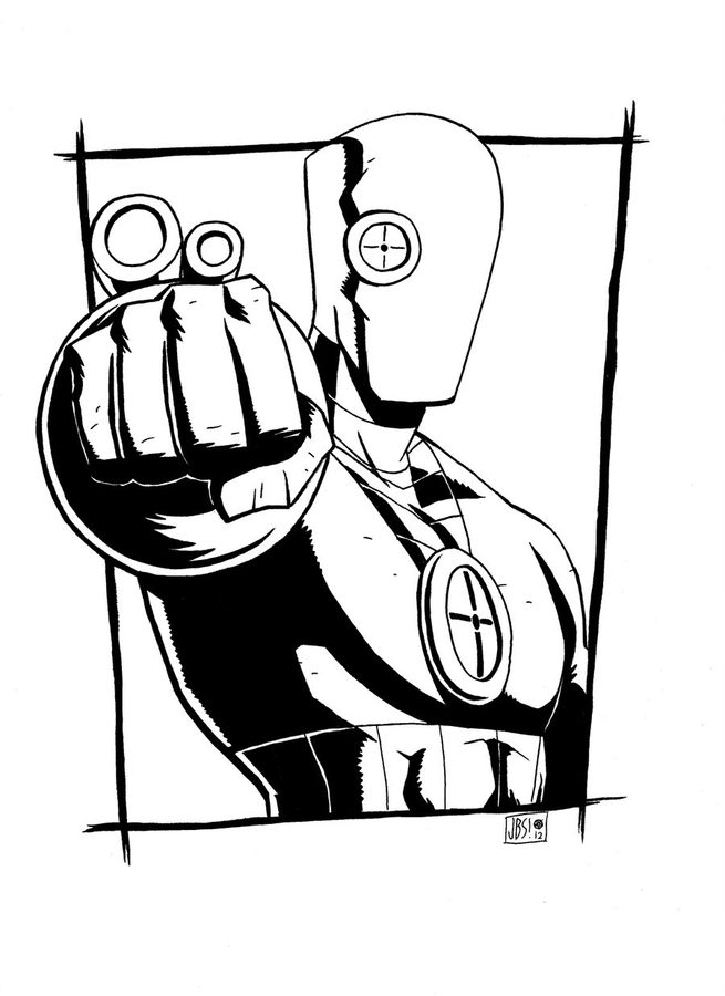 Coloring pages: Coloring pages: Deadshot, printable for kids ...