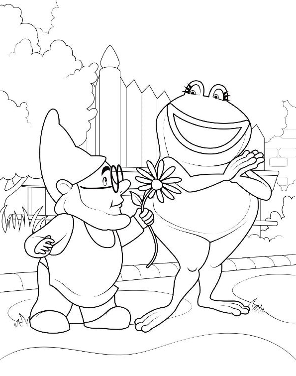 Sherlock Gnomes coloring page - Drawing 4