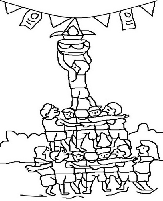 Shri Krishna Janmashtami Coloring Printable Pages For Kids ...
