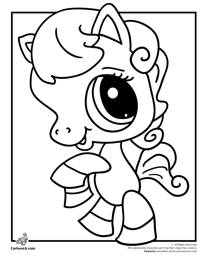 Littlest Pet Shop Coloring Pages Cool - Coloring pages