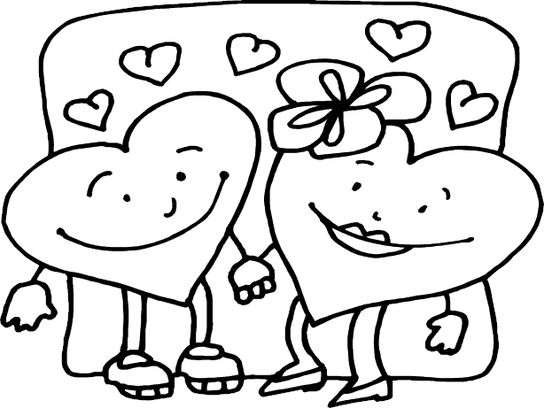 Valentine's Day Coloring Pages