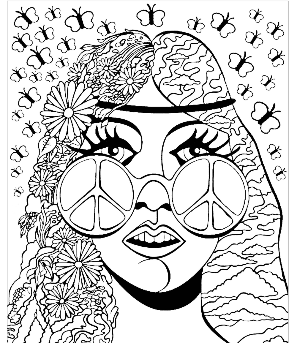 30+ Free Printable Coloring Pages For Escaping Reality – Style Thirst