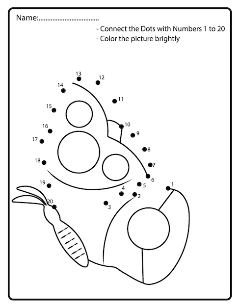 Premium Vector | Dot to dot butterfly coloring page for kids dot to dot by  numbers activity for kids and toddlers