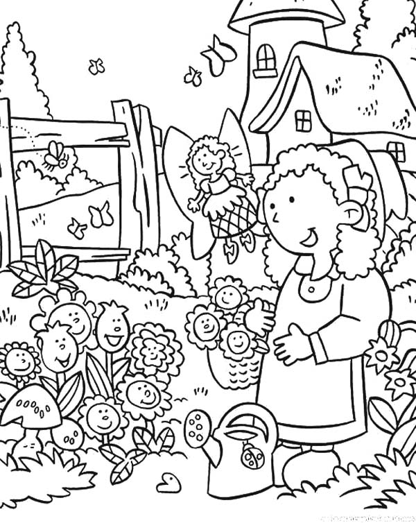 Drawing Gardener #98770 (Jobs) – Printable coloring pages