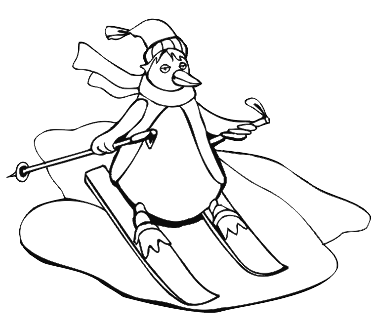 Club Penguin Coloring Pages Of Penguins To Print | download free 