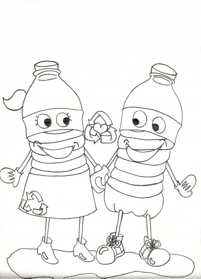 Recycle With Love Coloring Pages Recycle Coloring Pages 211841 