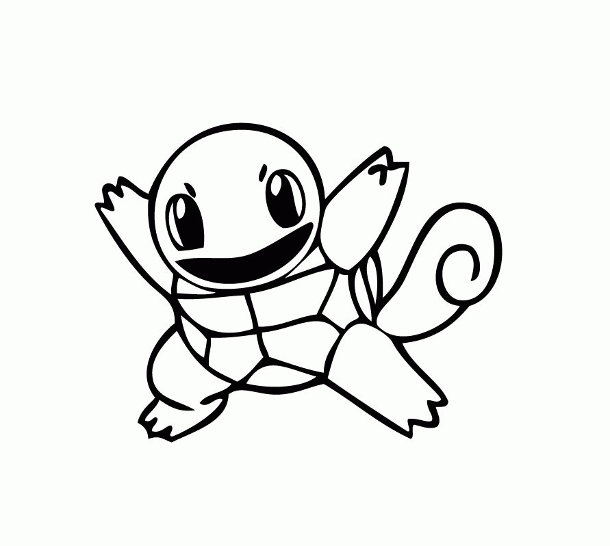 Squirtle Outline Wall/Laptop Decal and 50 similar items - Bonanza