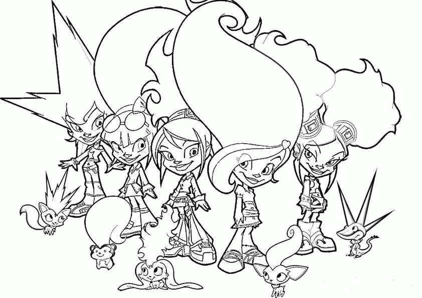 Trollz Coloring Pages - Coloringpages1001.