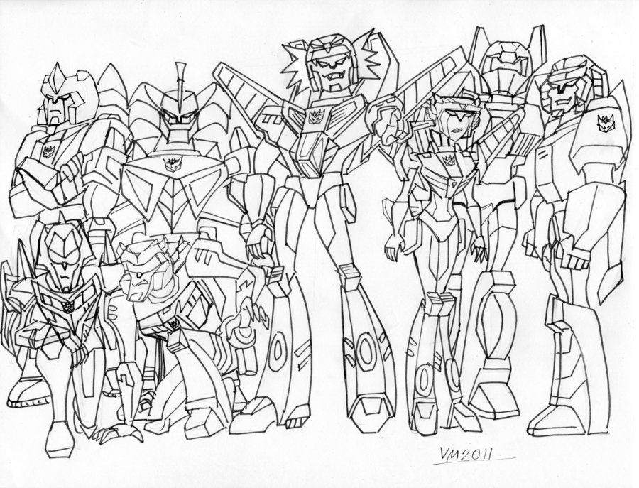DECEPTICONS BREASTFORCE (ANIMATED STYLE) by VectorMagnus2011 on 