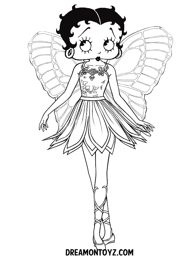 Betty Boop Pictures Archive: New Betty Boop coloring pages and 