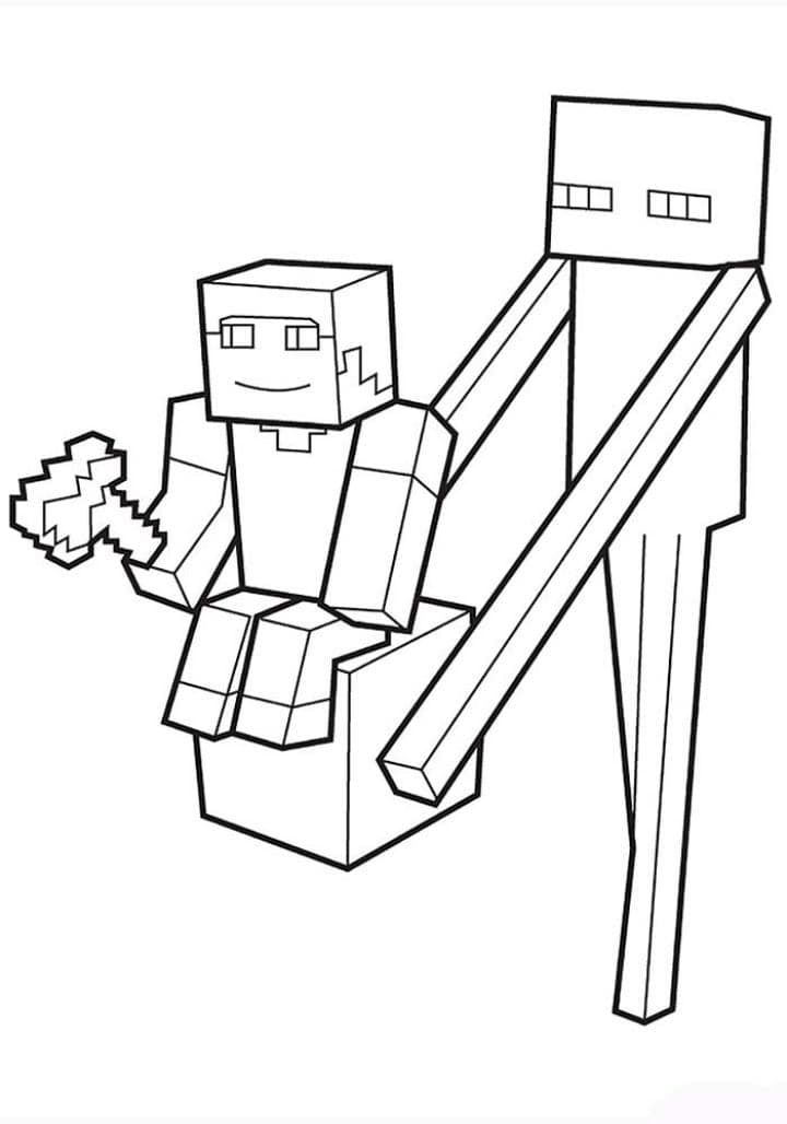Minecraft Coloring Pages - Best Coloring Pages For Kids in 2021 | Minecraft coloring  pages, Coloring pages, Pokemon coloring pages