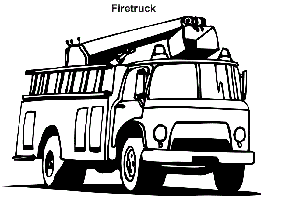 Free Printable Fire Truck Coloring ...clipartbest.com
