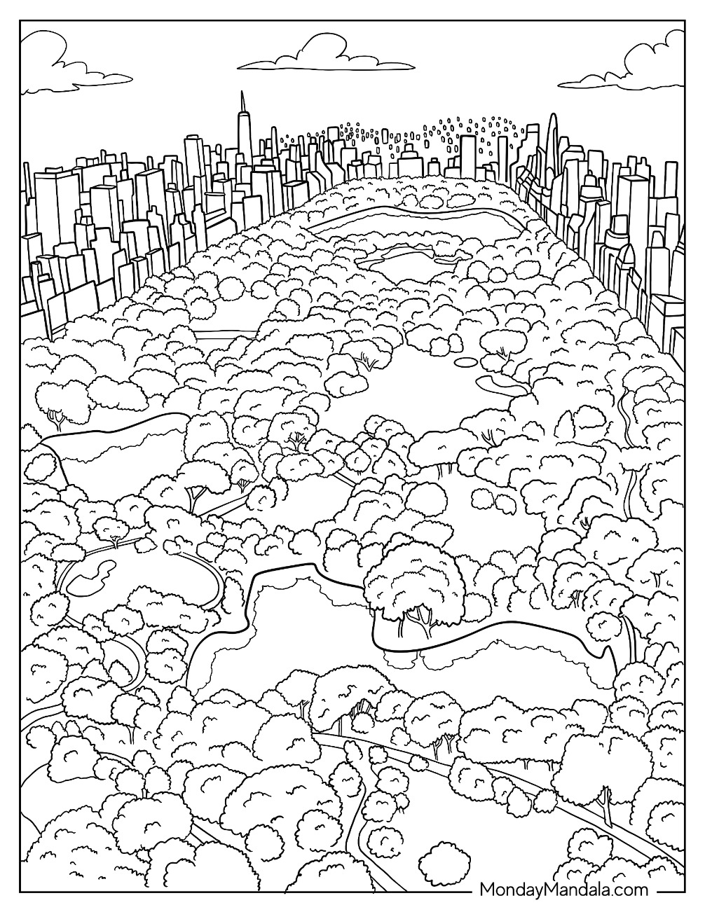 20 New York Coloring Pages (Free PDF ...