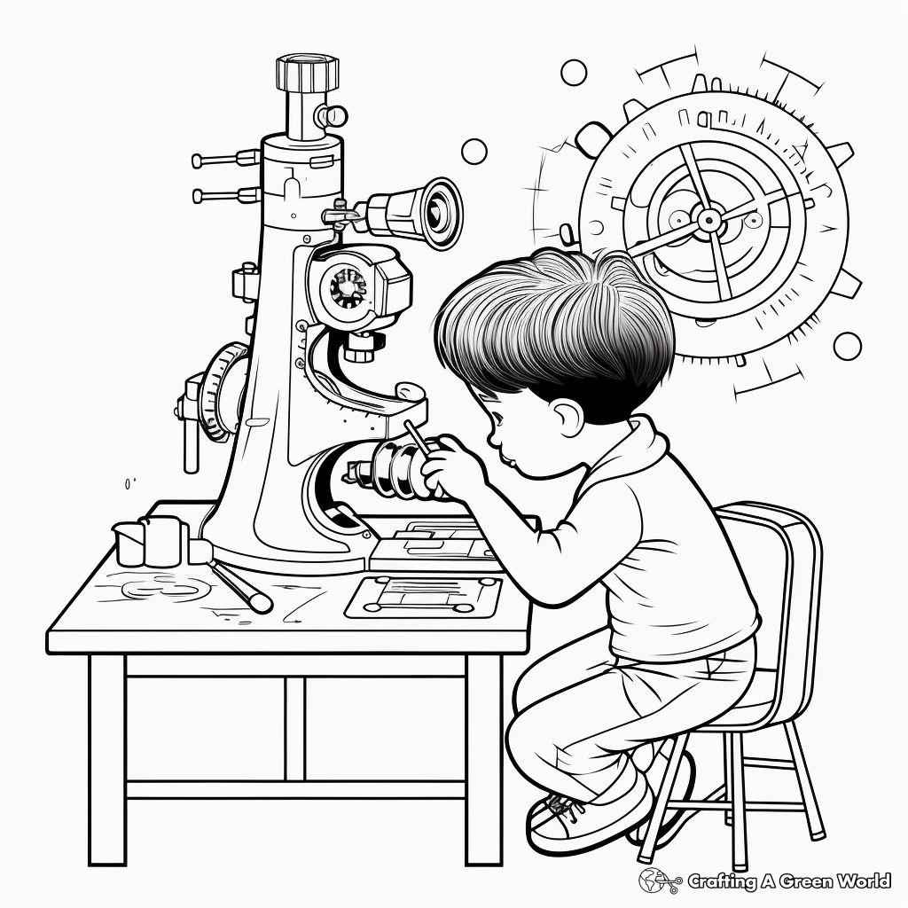 Science Coloring Pages - Free & Printable!