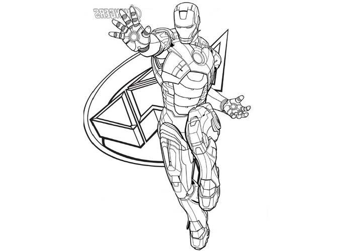 Avengers Iron Man Coloring Pages - Get ...