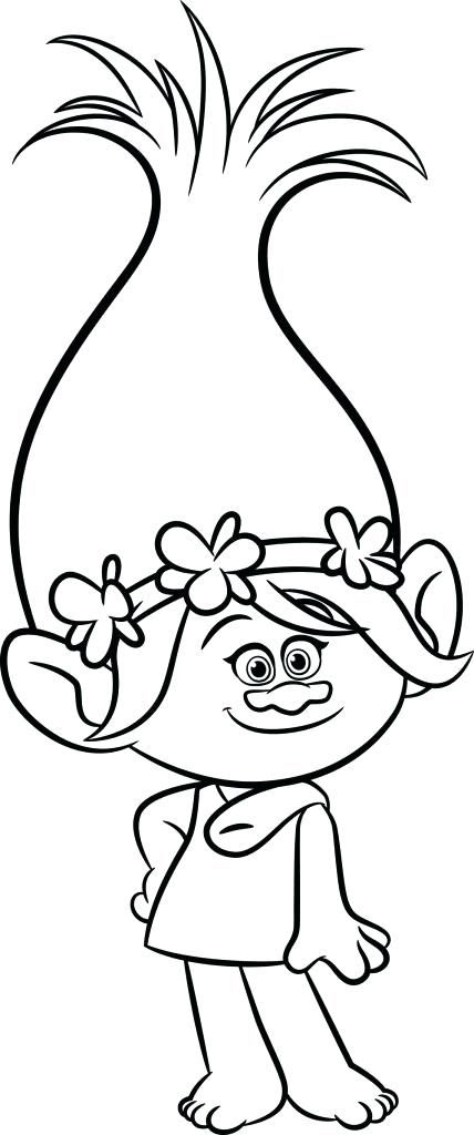 Poppy Coloring Pages - Best Coloring Pages For Kids