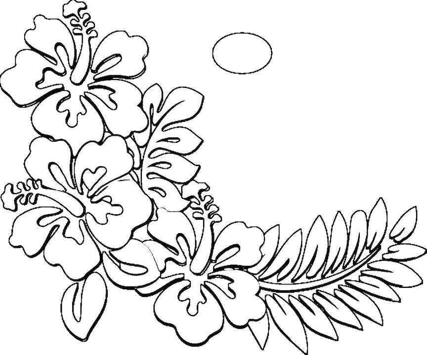 Free Printable Hawaii Coloring Pages And Related Links