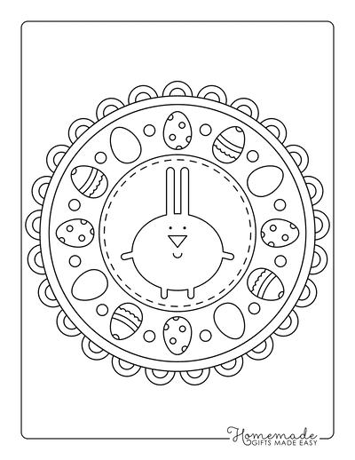 Free Easter Coloring Pages for Kids & Adults