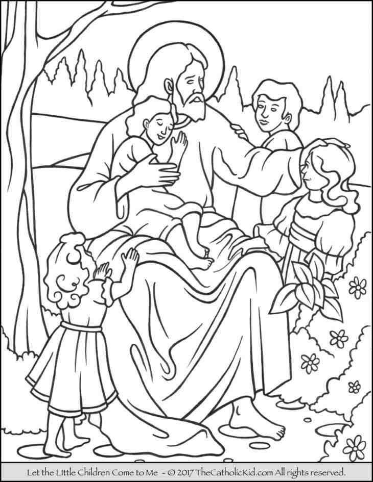 Favorite Coloring: Kids Jesus Coloring Pages | Pryamukhino.info