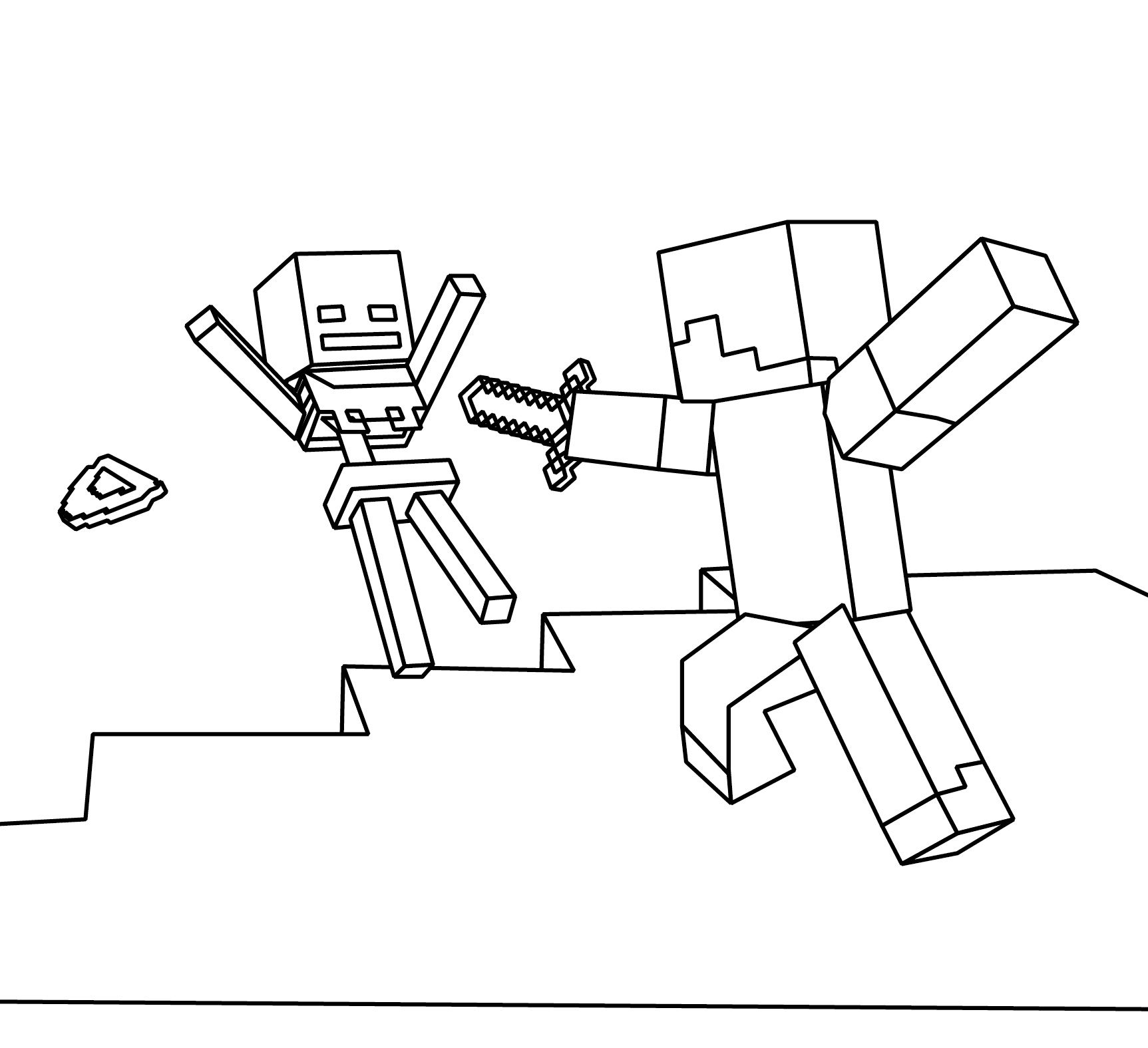Minecraft Coloring Pages - Free Printable Coloring Pages : gamesharing
