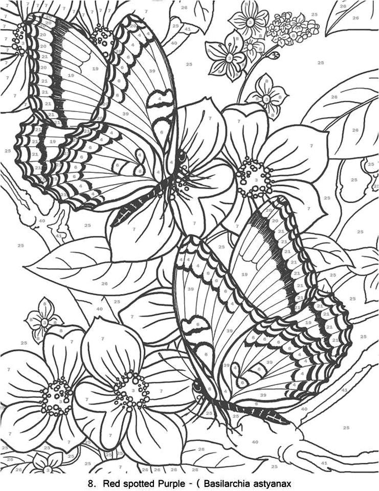 Awesome butterfly Coloring Pages for Adults - Thevillageanthology.com | Butterfly  coloring page, Coloring books, Coloring pages