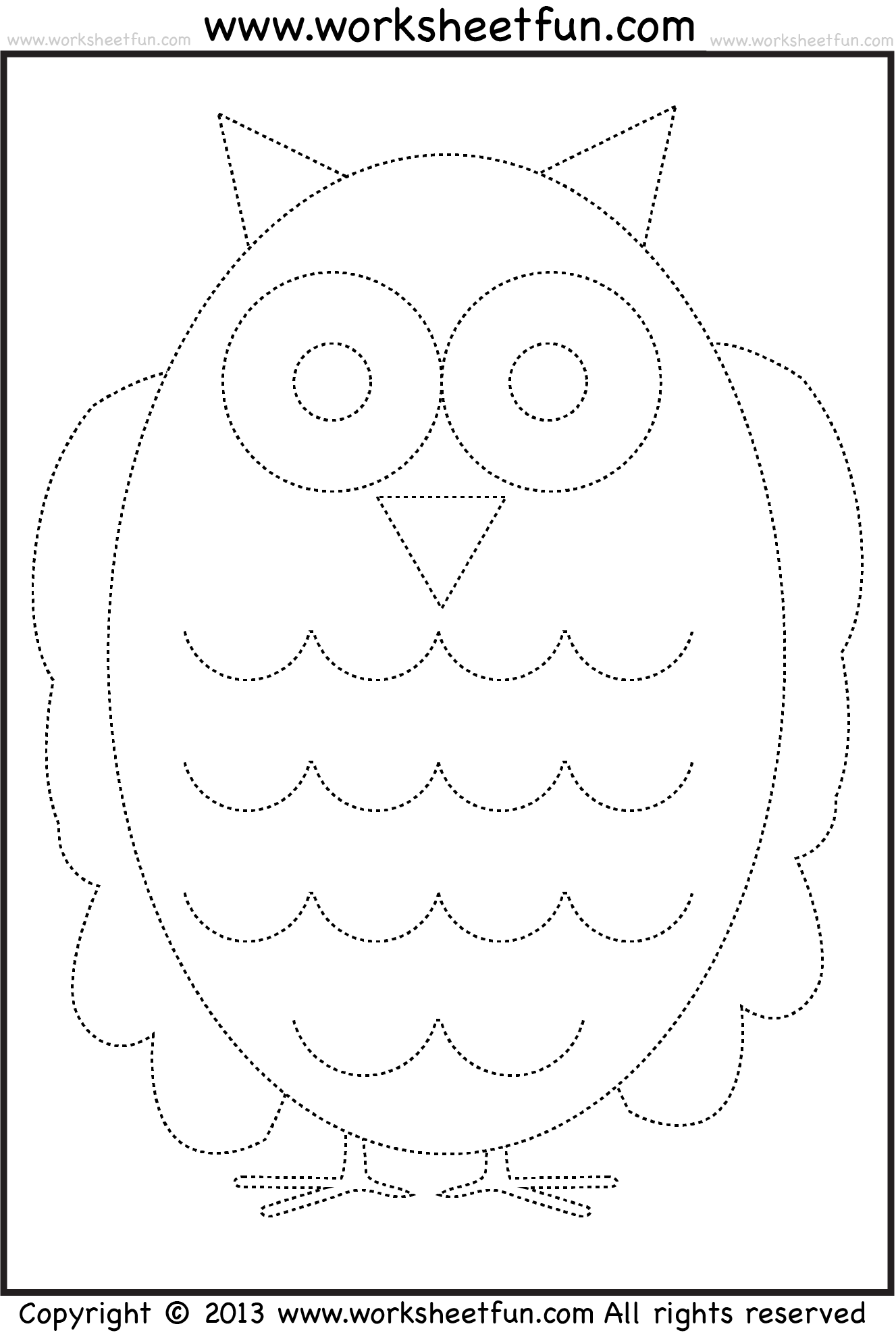 Halloween Free Printable Tracing Worksheets - Get Coloring Pages