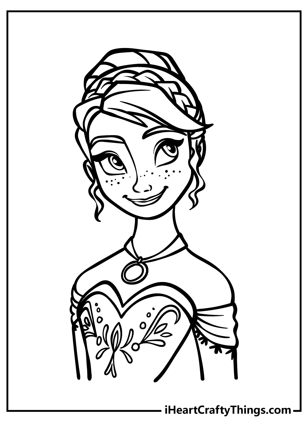 Printable Elsa And Anna Coloring Pages (Updated 2023)