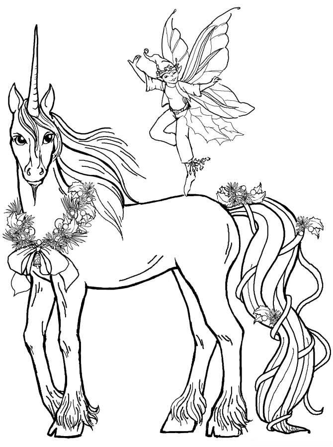 PRINTABLE FAIRY COLORING PICTURES Â« ONLINE COLORING