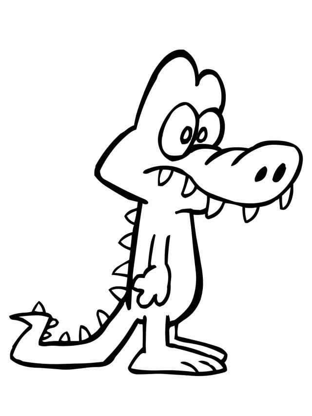 A Broken Hearted Alligator Coloring Sheets Free Coloring Websites 