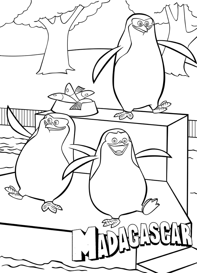 Coloring Pages From Madagascar - Free Printable Coloring Pages 