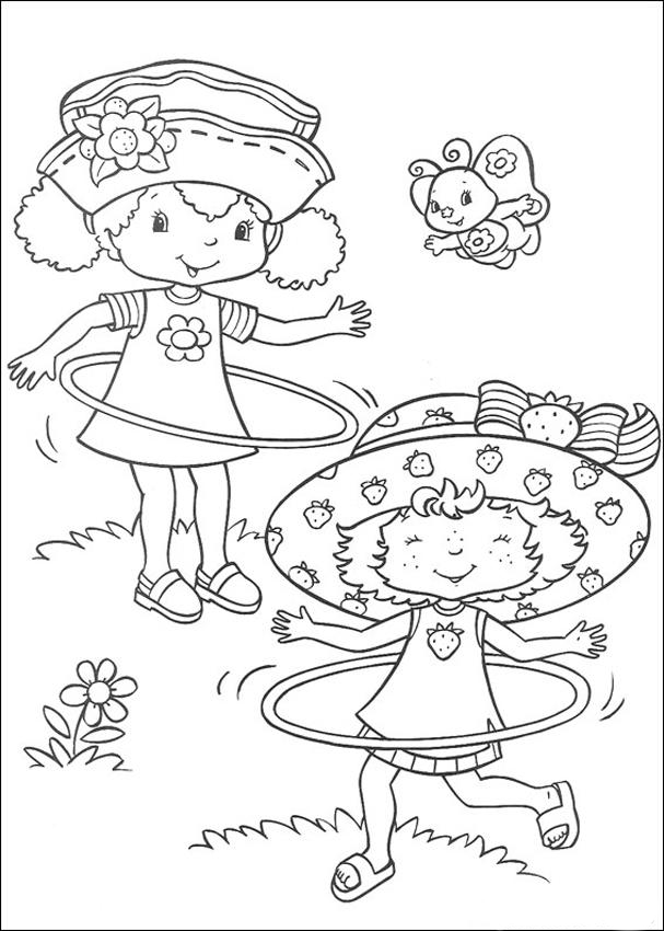 Strawberry Shortcake Coloring in Pages | Strawberry Shortcake Coloring