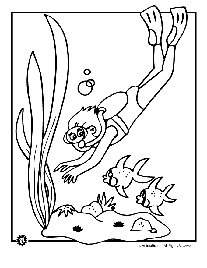 Summer Coloring Pages - part II