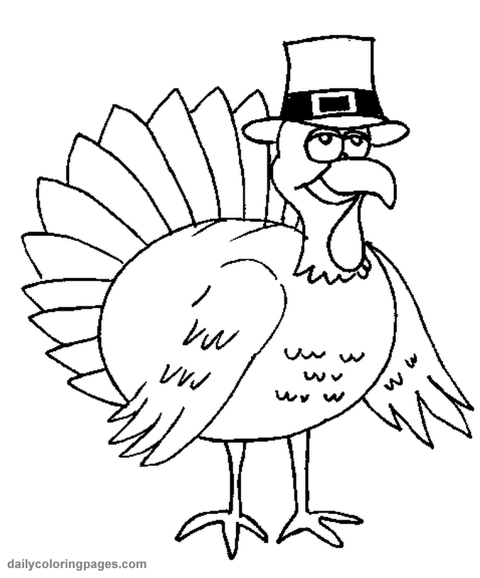 Thanksgiving Coloring Pages - Dr. Odd