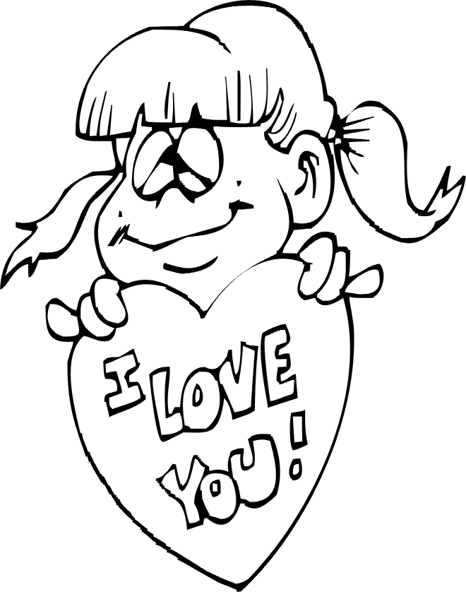 Valentine Coloring Pages 171 | Free Printable Coloring Pages