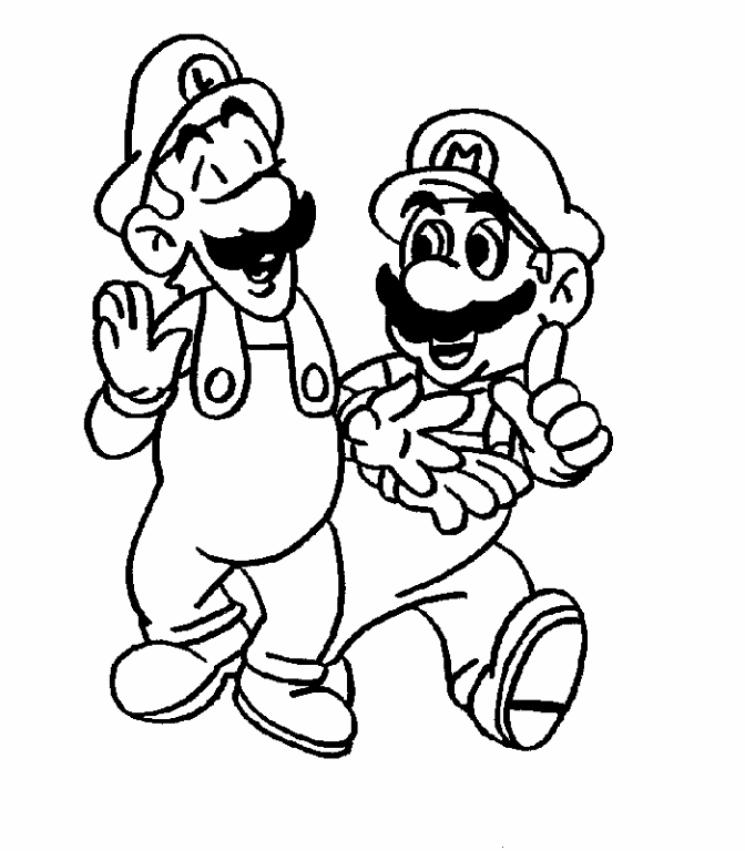 mario coloring pages to print | Creative Coloring Pages