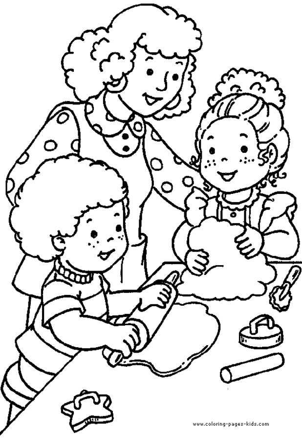 Kindergarten Colouring Pages (page 2)