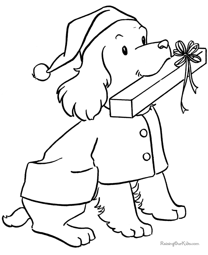 Puppy Dog Coloring Book Sheets