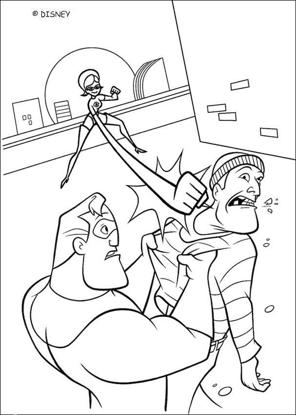 incredibles coloring pages | Minister Coloring