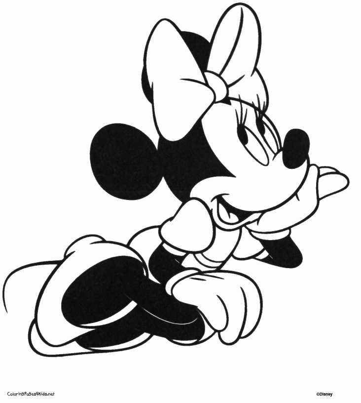 Minnie Mouse Coloring Pages | Coloring Pages For Kids