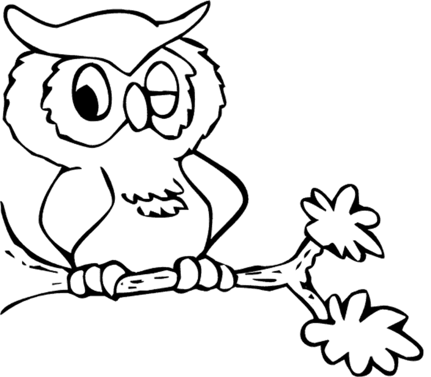 Squirrel Coloring Pages For Kids | Animal Coloring pages 