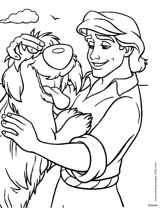 The Little Mermaid coloring pages - Coloring pages for kids ...