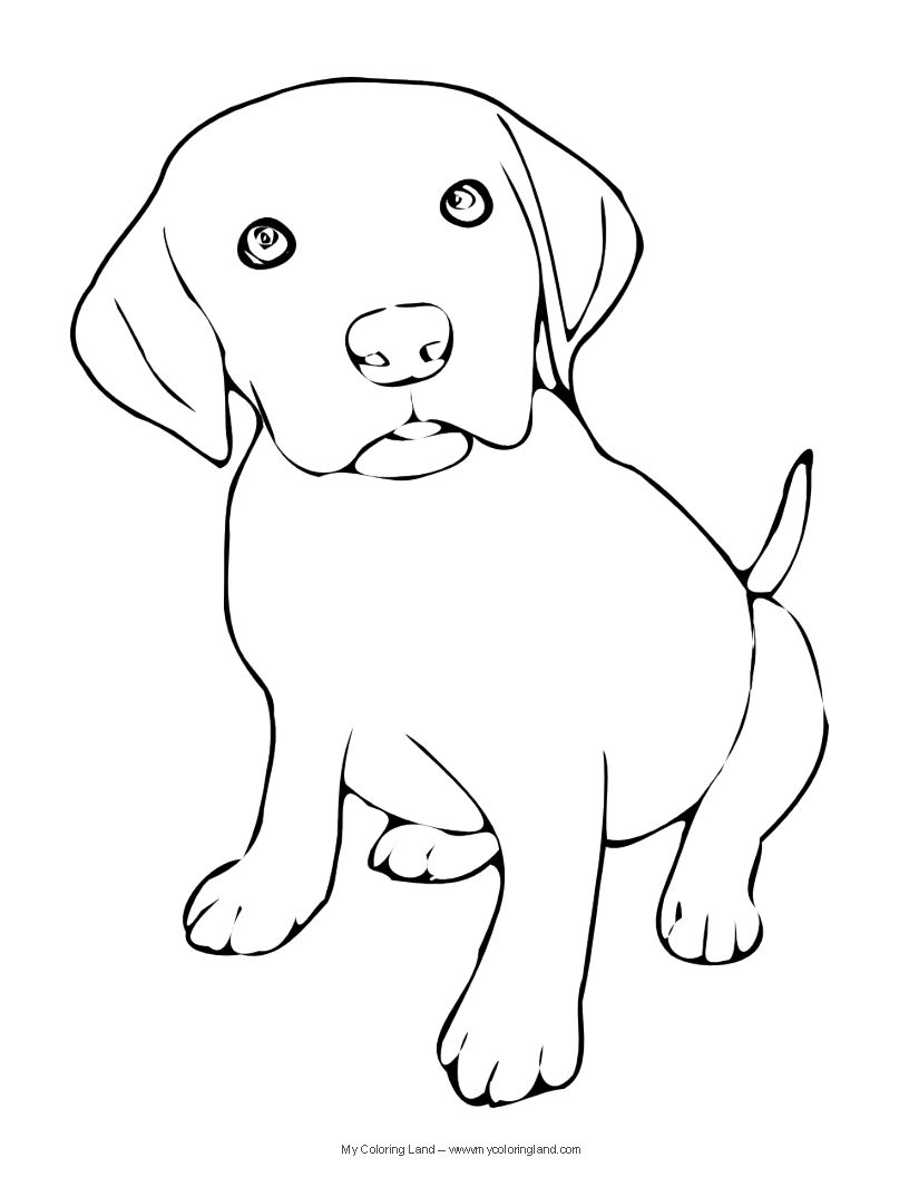 puppy coloring pages 02 Find creative coloring pages at ...