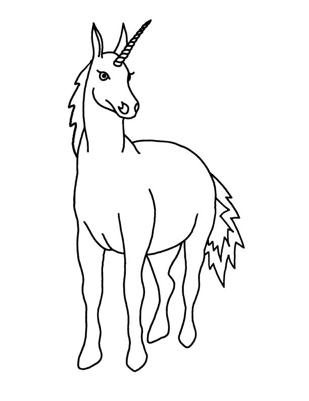 Amazing Coloring Pages: Unicorn printable coloring pages