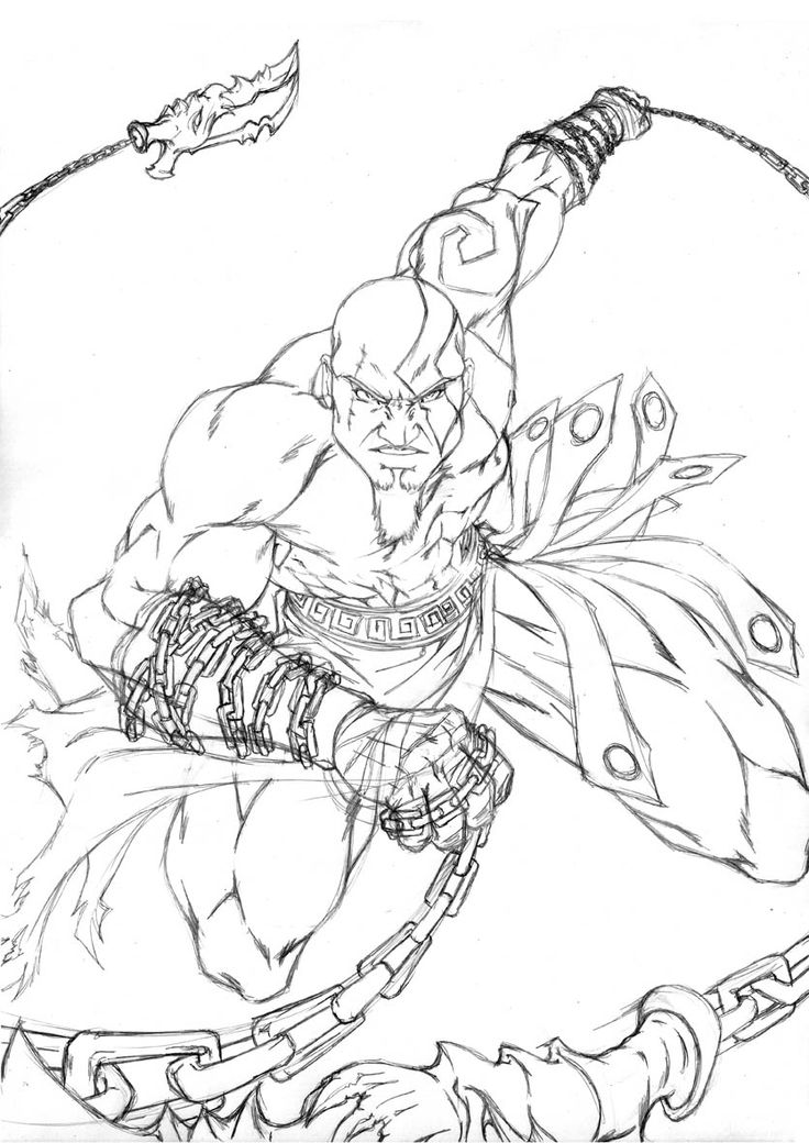 God Of War Printable Coloring pages | Printable coloring pages, Coloring  pages, God of war