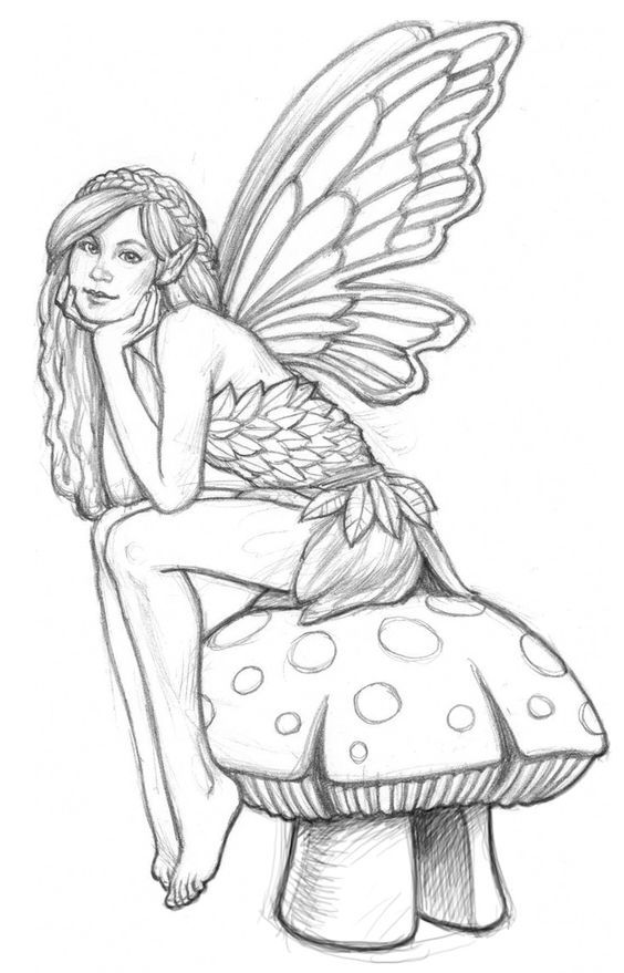 Beautiful Coloring Pages For Adults | FAIRY PICTURES TO COLOUR IN ...