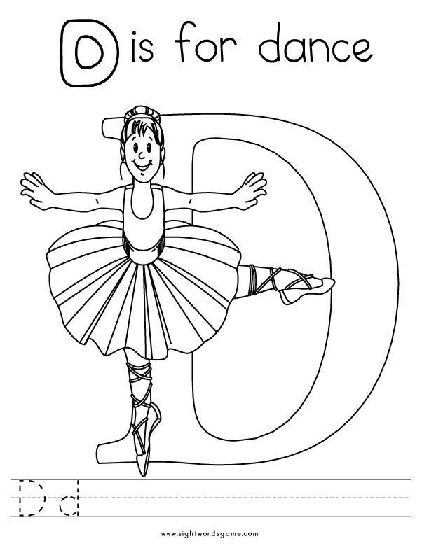 Geography Blog: Letter D Coloring Pages