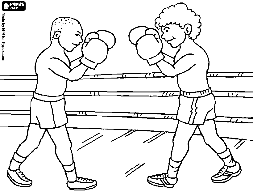 Boxing Gloves Coloring Pages - GetColoringPages.com