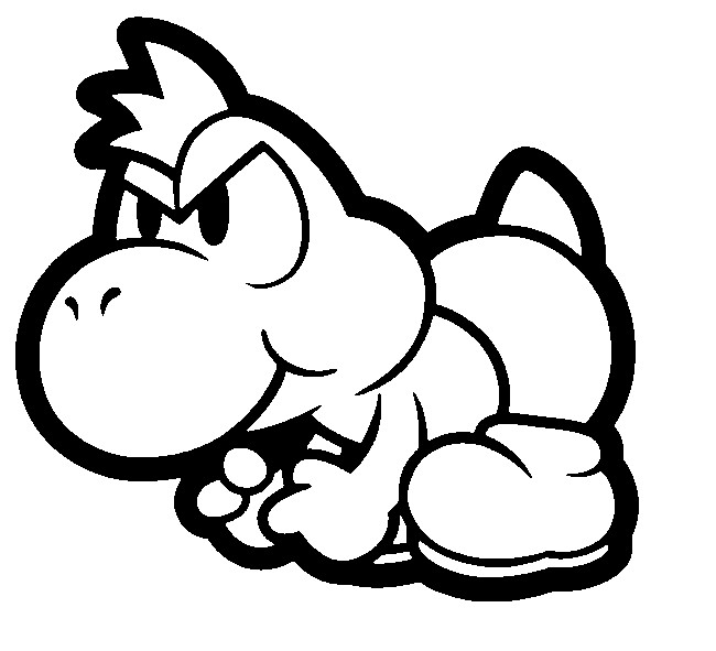Coloring page Super Mario 14